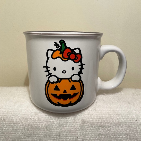 Hello Kitty Sanrio Halloween Pumpkin Mug 20 oz - Picture 1 of 9